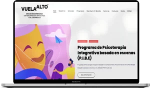 Portfolio 15 vuela alto mockup